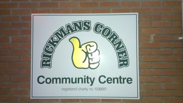 Rickmans Corner Sign