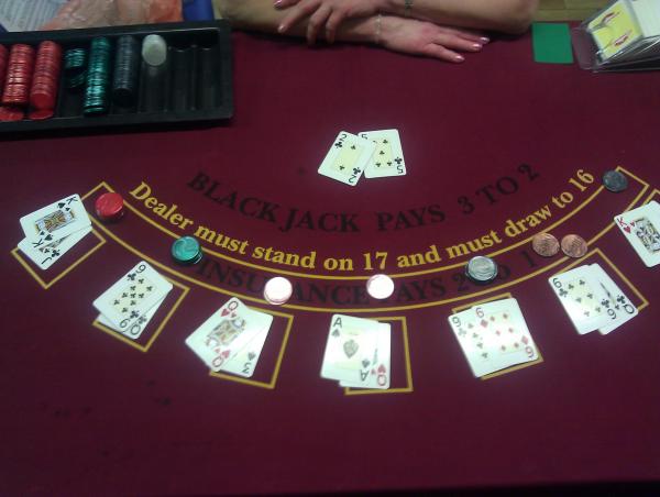 Blackjack High Rollers Table